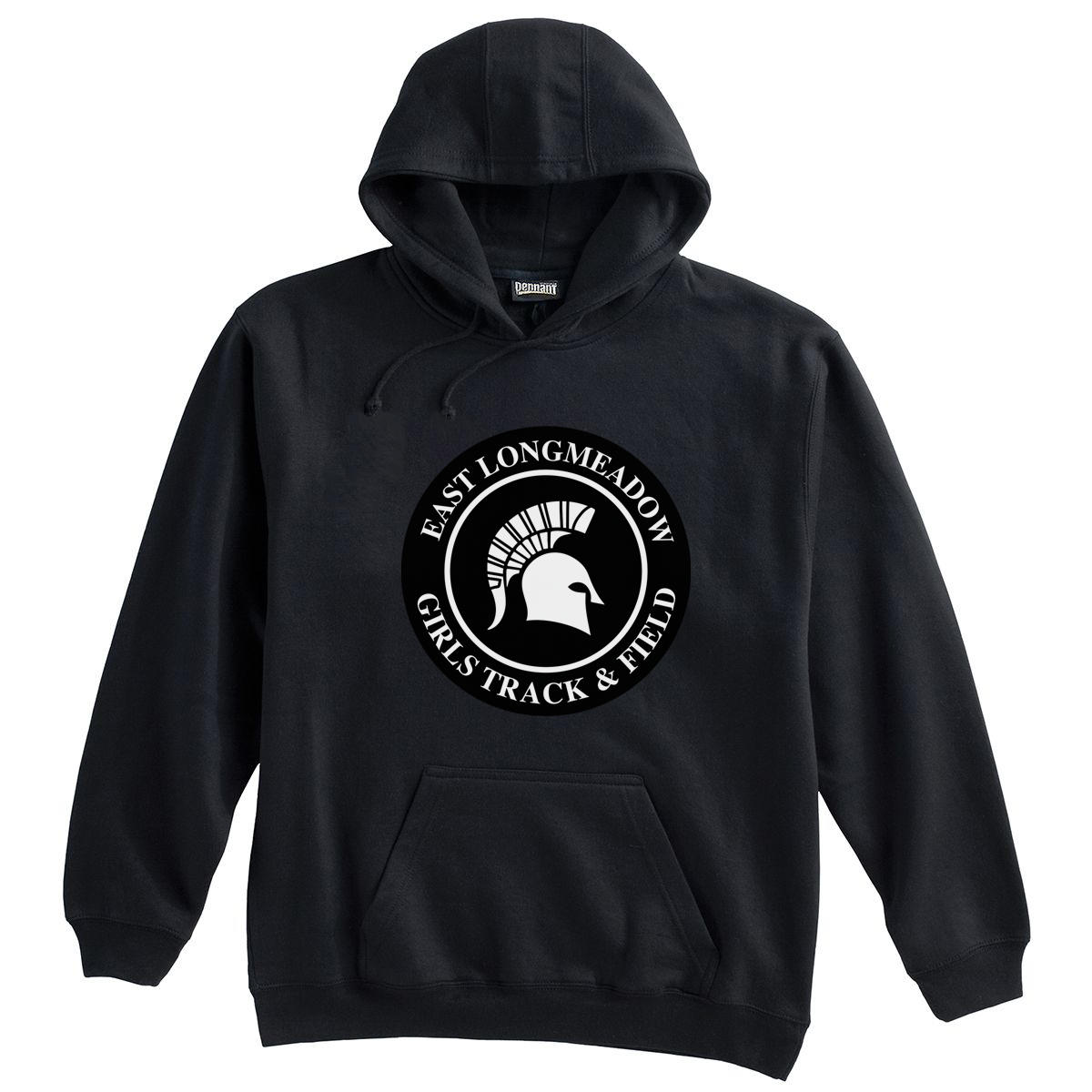 East Longmeadow Girls Track Sweatshirt (Black)