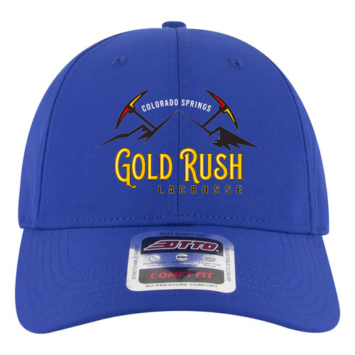 Gold Rush Lacrosse Low Profile Comfy Fit Baseball Cap
