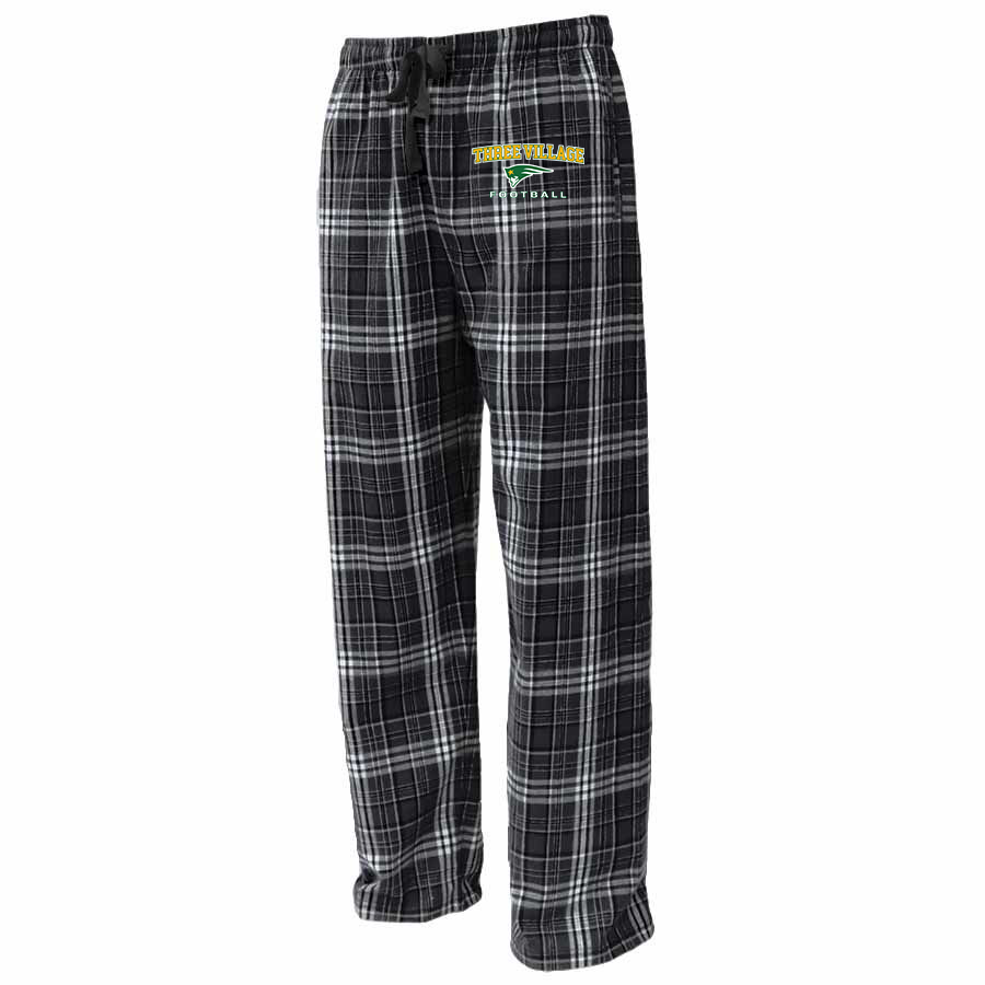 Three Village Football Flannel Pajama Pants
