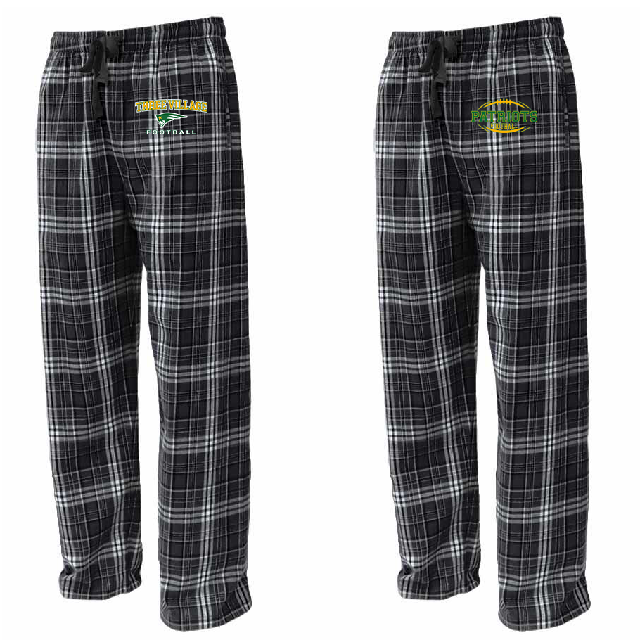Three Village Football Flannel Pajama Pants