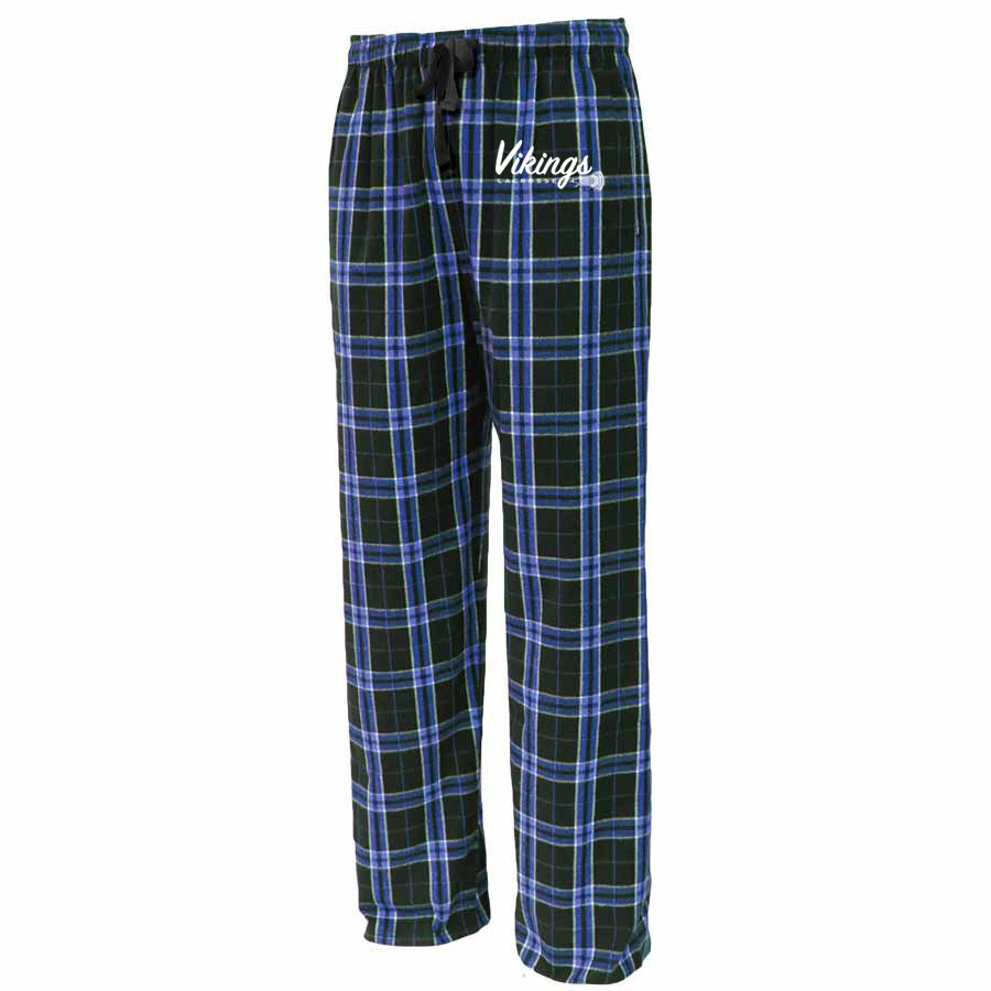 Valley Central Vikings Boys Lacrosse Flannel Pajama Pants