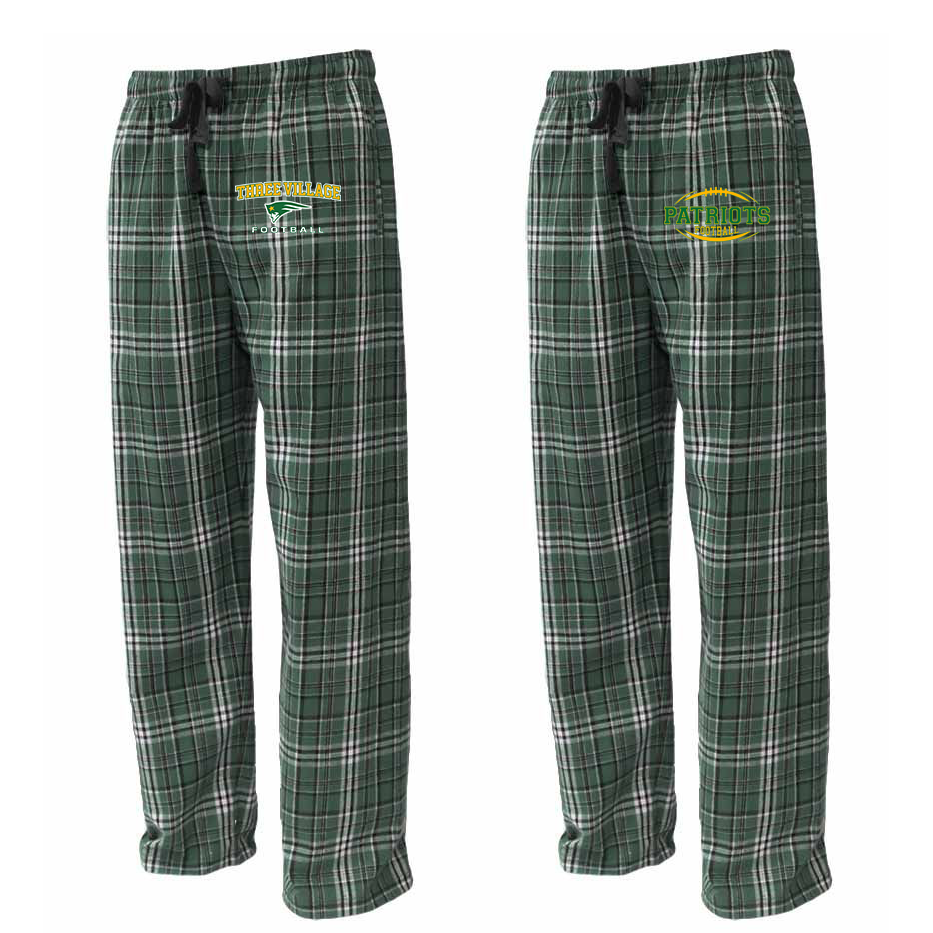 Three Village Football Flannel Pajama Pants