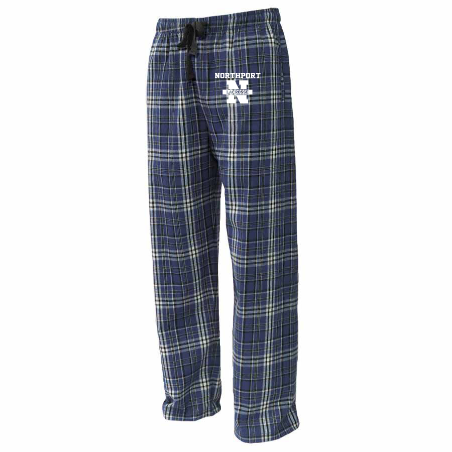Northport High School Lacrosse Flannel Pajama Pants