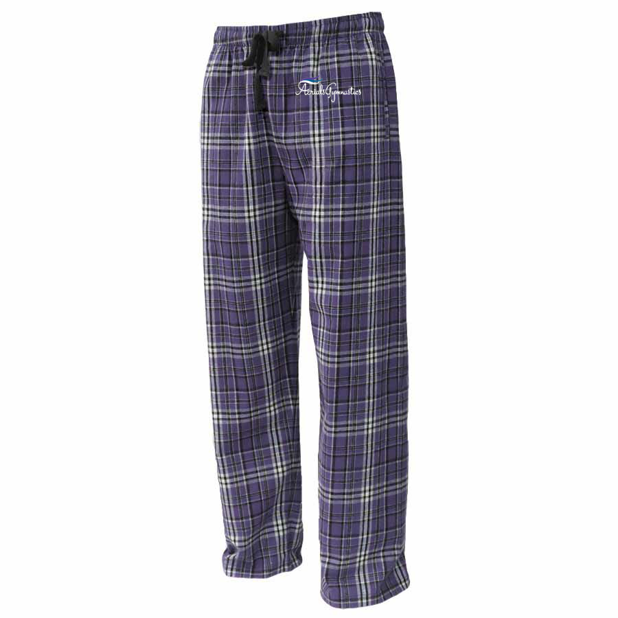 Aerials Gymnastics Flannel Pajama Pants (Available in Youth Sizes)