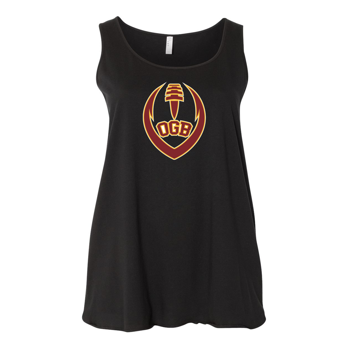 Oxford Golden Bears Curvy Womens Tank-Top