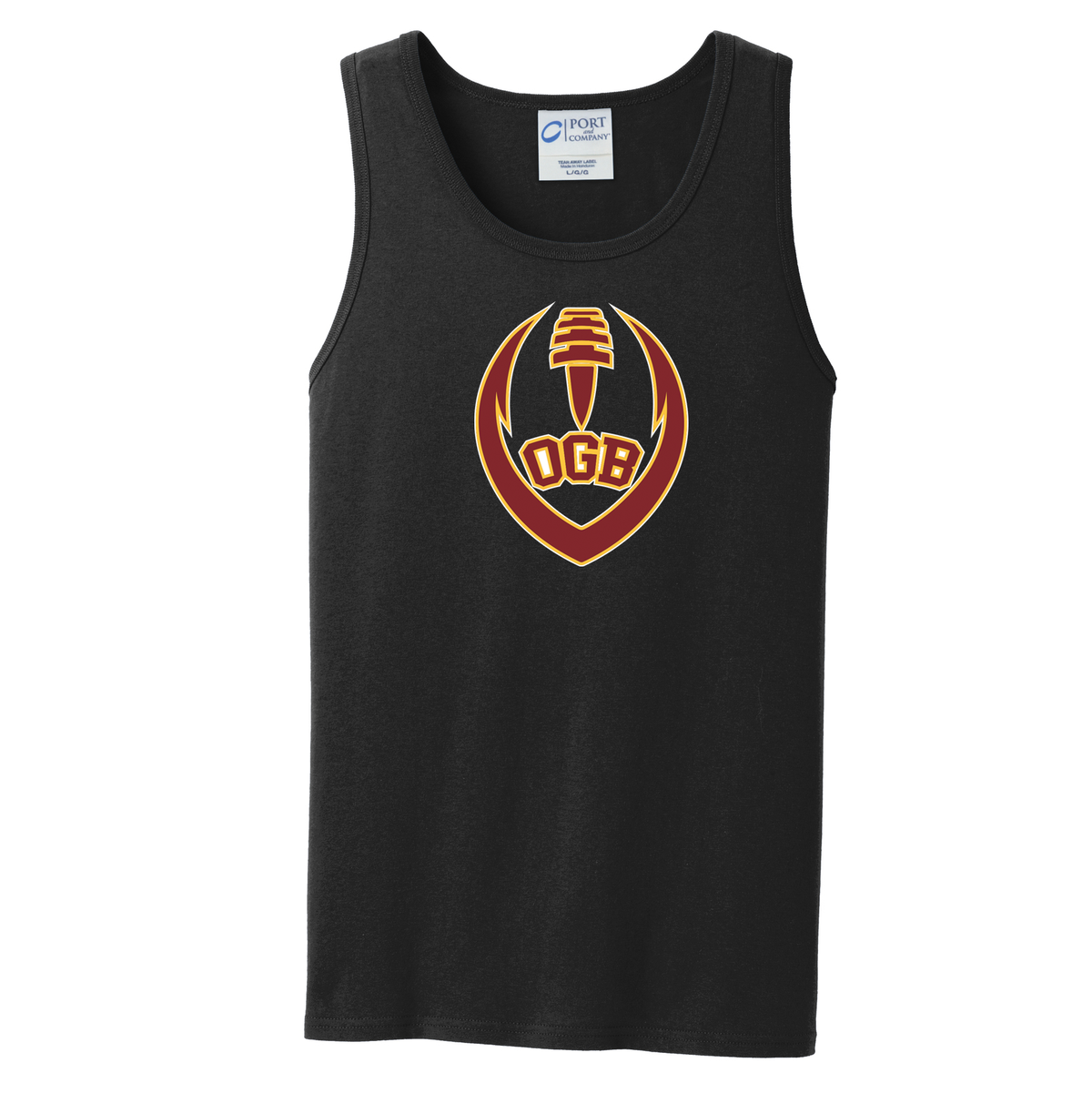 Oxford Golden Bears  Sleeveless Cotton Tank Top