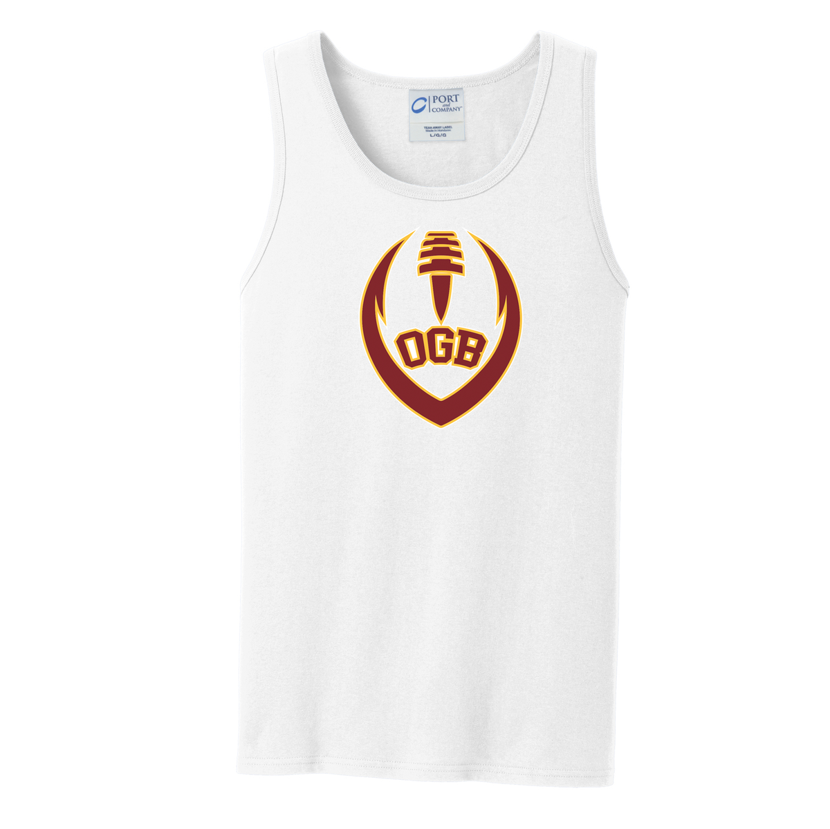 Oxford Golden Bears  Sleeveless Cotton Tank Top