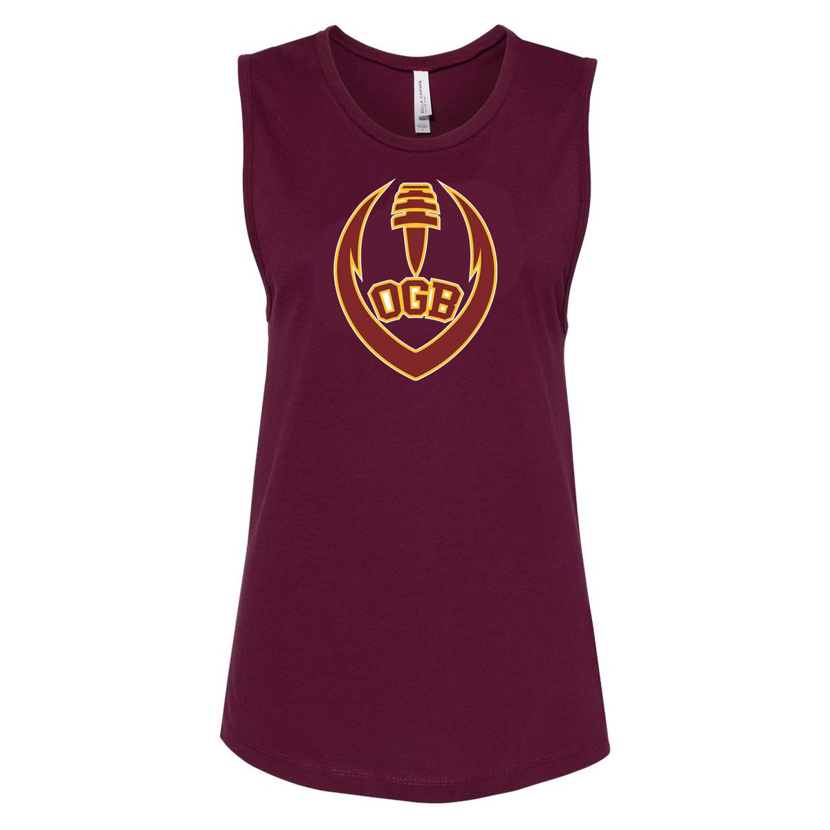 Oxford Golden Bears Cheer Womens Muscle Tank