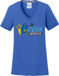 Frog Lacrosse Women's Royal Blue T-Shirt