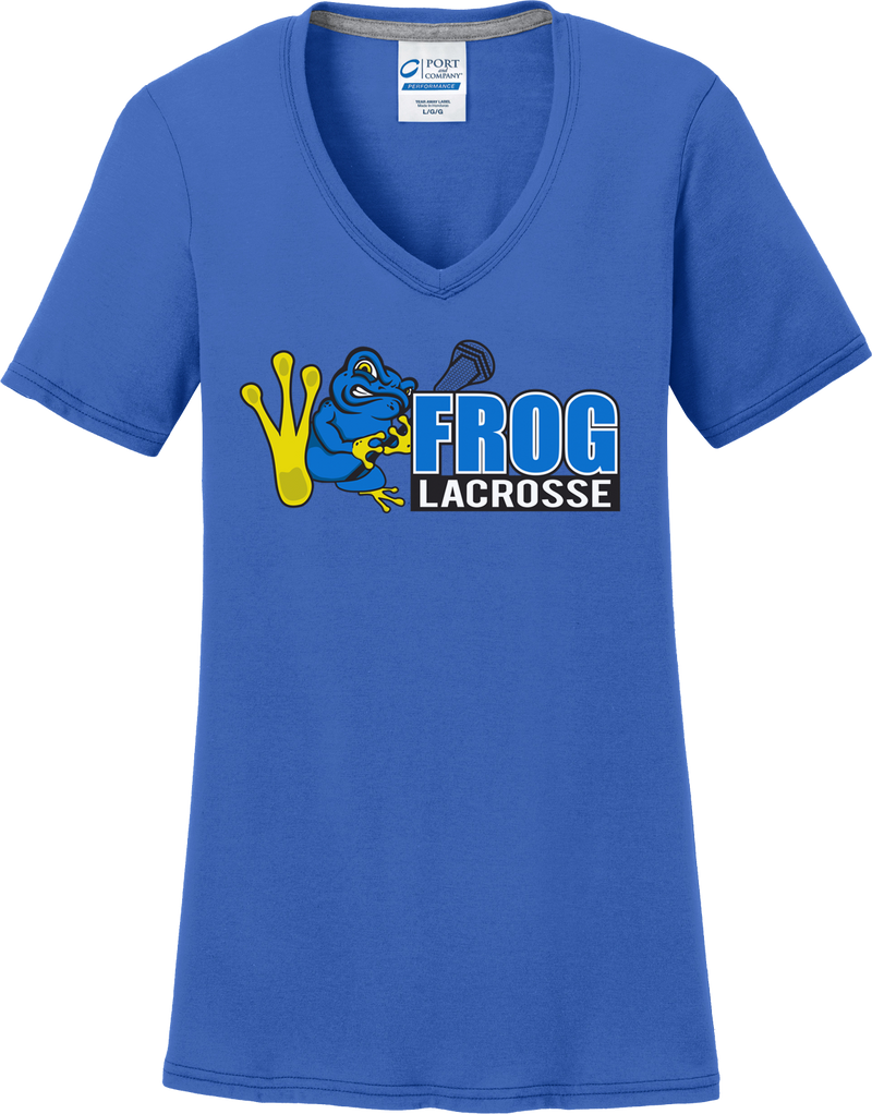 Frog Lacrosse Women's Royal Blue T-Shirt