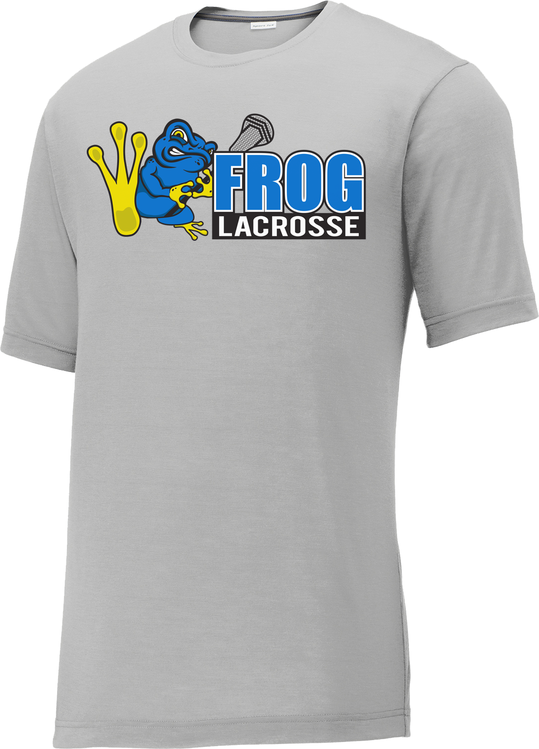 Frog Lacrosse Silver CottonTouch Performance T-Shirt