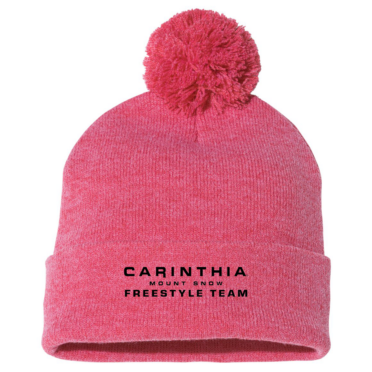 Mount Snow Sportsman Pom-Pom Beanie