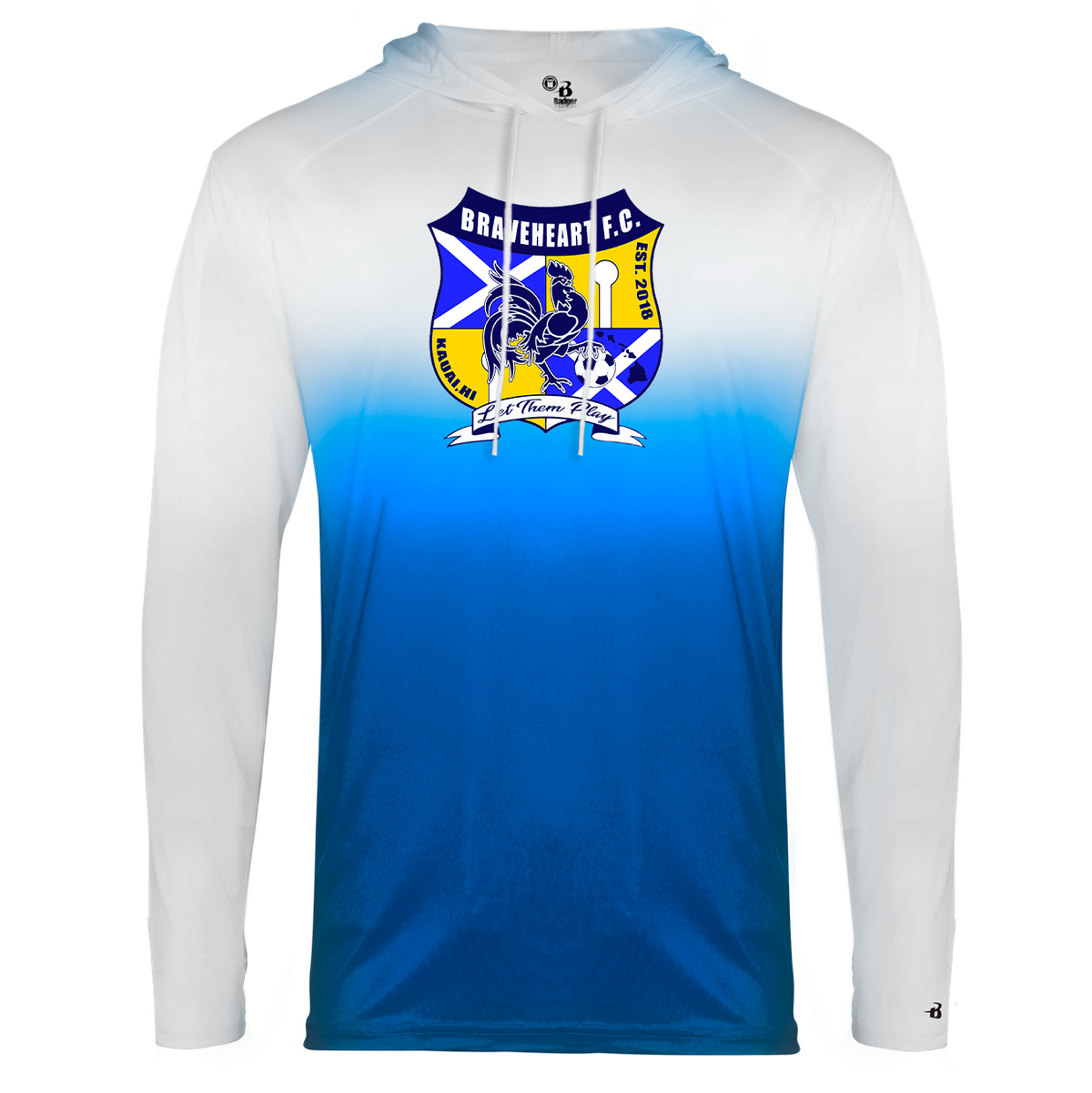 Kauai Braveheart FC Hooded Tee