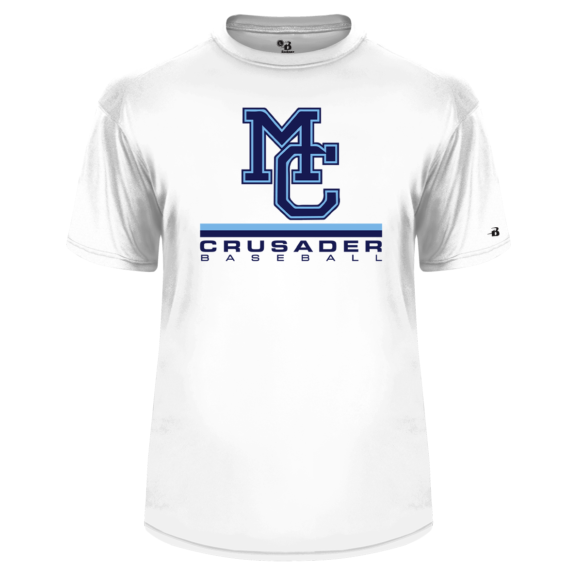 Morris Catholic Crusaders Baseball B-Core Tee