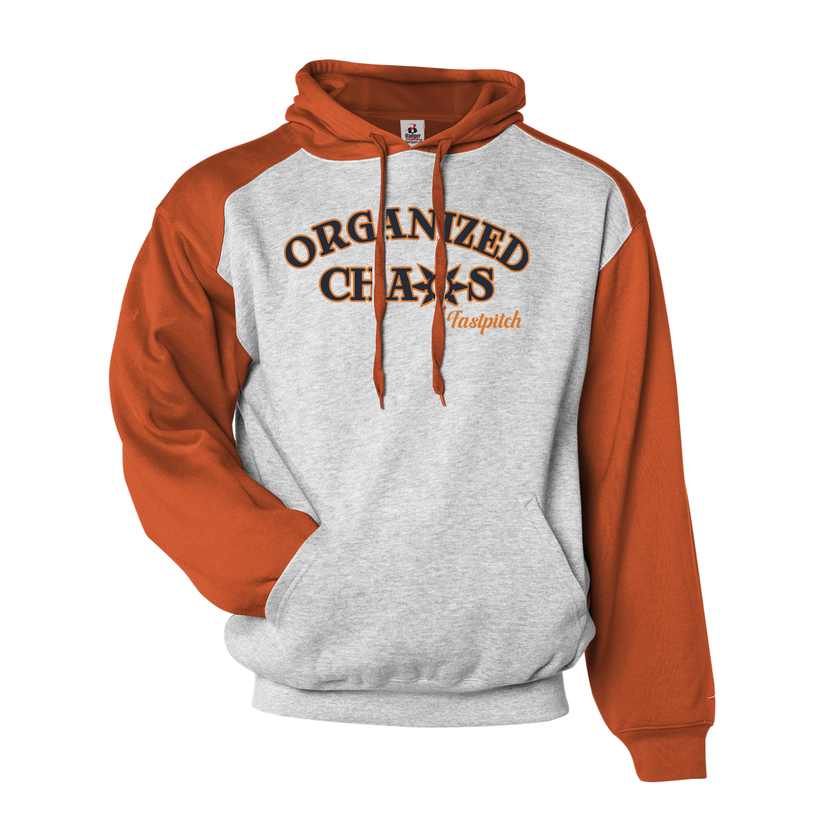Organized Chaos Softball Athletic Fleece Sport Hoodie