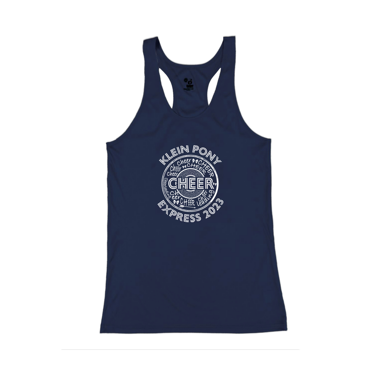 Klein Broncos & Pony Express Football Girls B-Core Racerback Tank