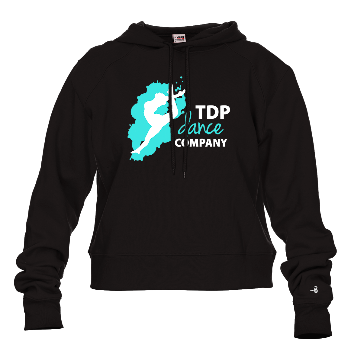 TDP Dance Company Women's Crop Hoodie