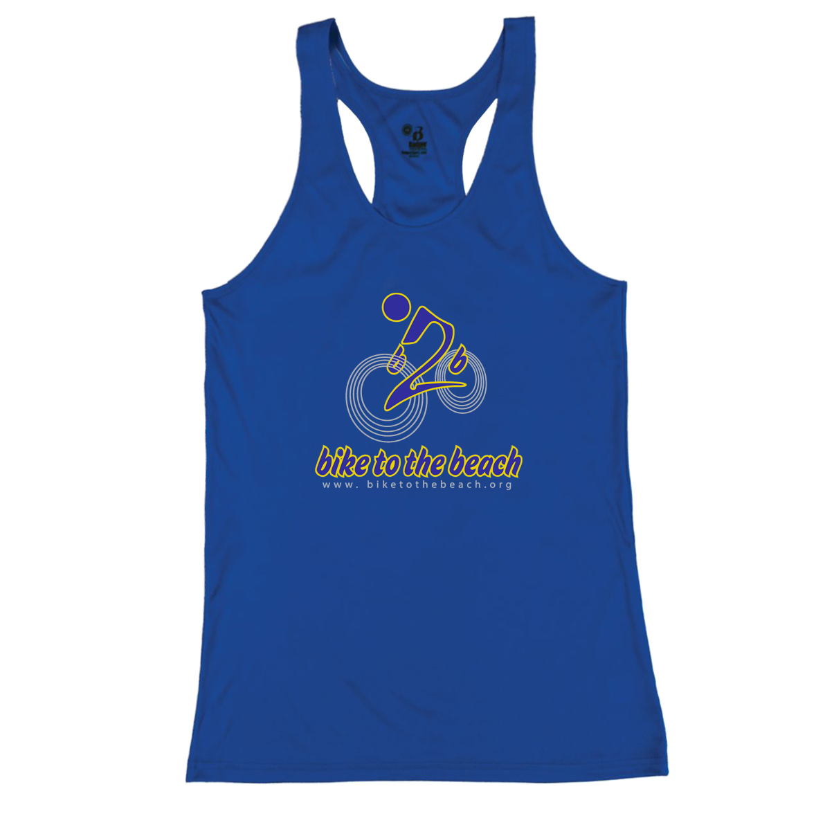 Bike to the Beach Racerback Tank