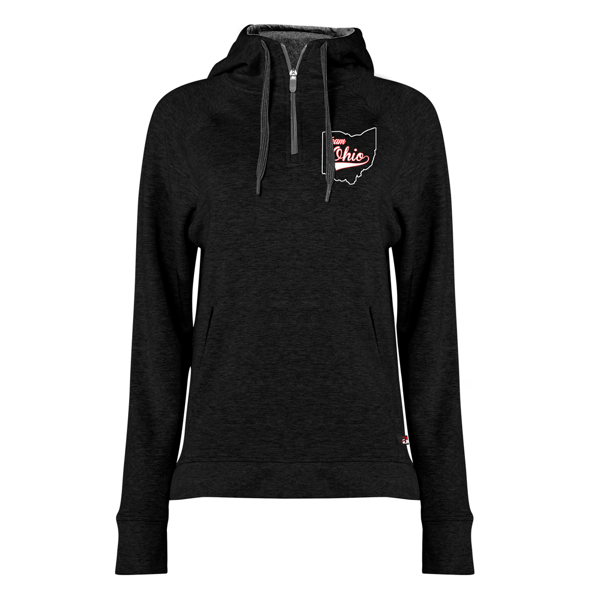 Team Ohio Softball Women's Fit Flex Hooded Zip