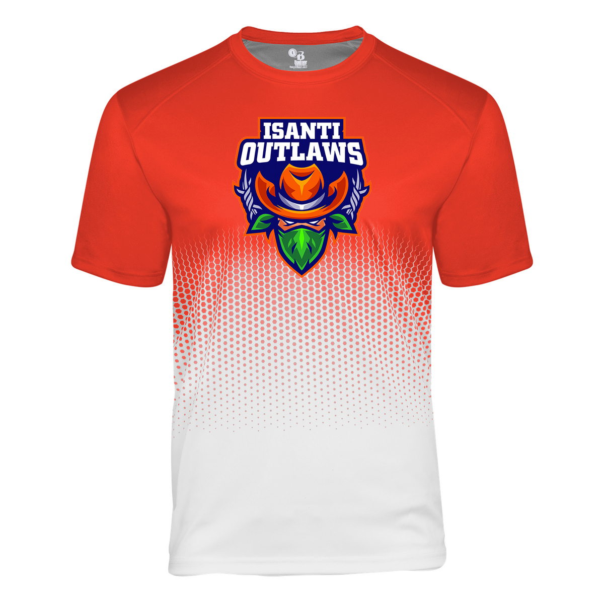 Isanti Outlaws Hex 2.0 Tee