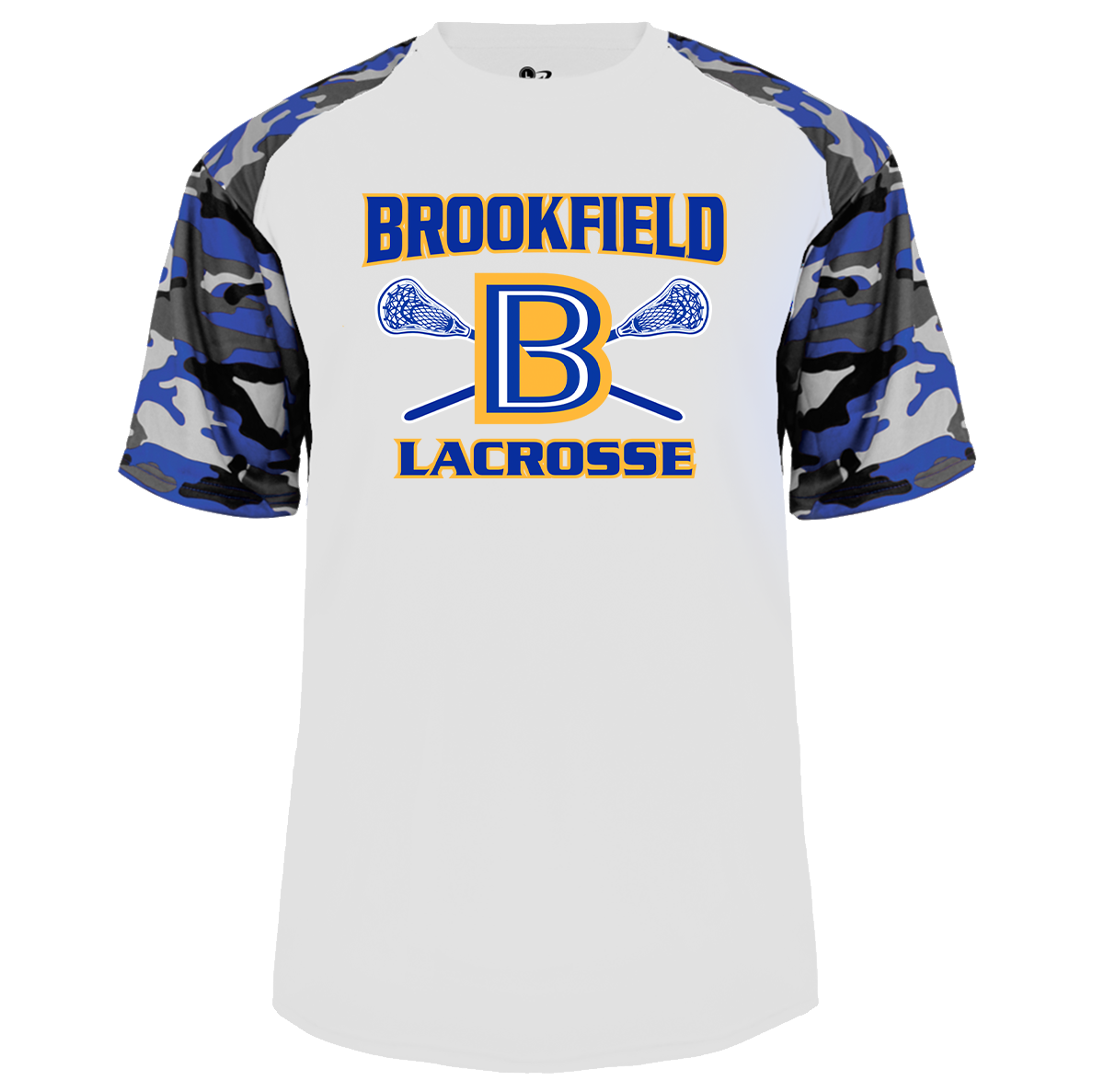 Brookfield Lacrosse Camo Sport tee