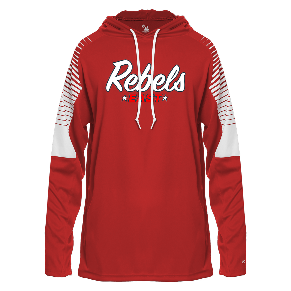 Rebels LC East Long Sleeve Hooded Tee