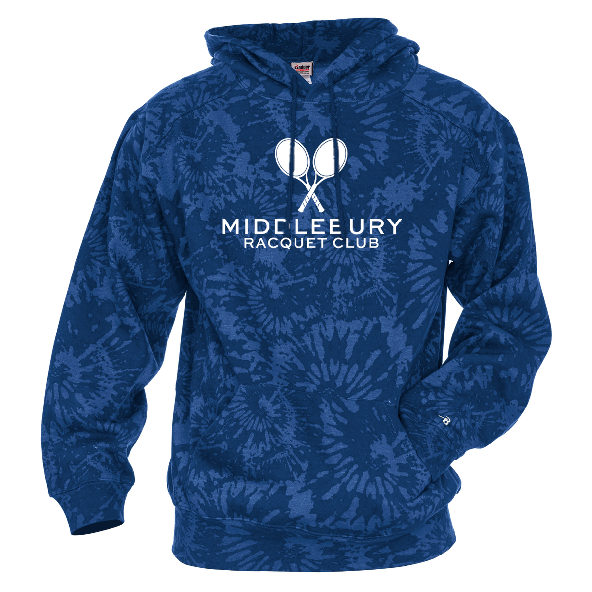 Middlebury Racquet Club Tie-Dye Hoodie