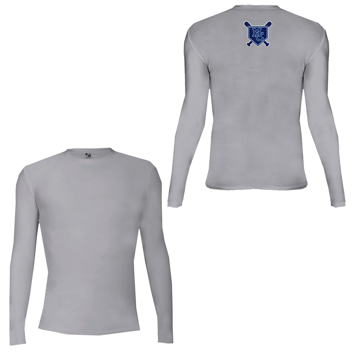 Morris Catholic Crusaders Baseball Pro-Compression L/S Crew