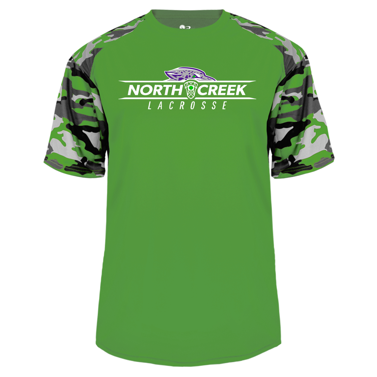 North Creek Lacrosse Camo Sport tee