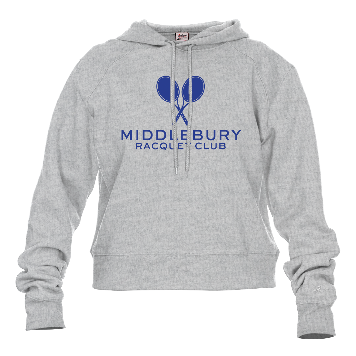 Middlebury Racquet Club Women's Crop Hoodie