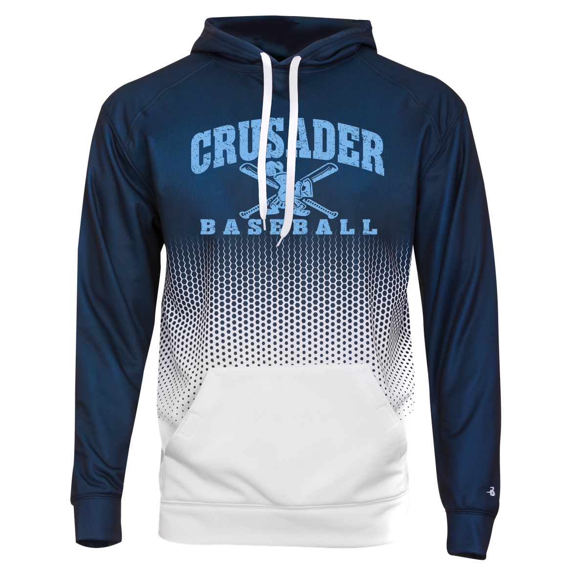 Morris Catholic Crusaders Baseball Hex 2.0 Hoodie