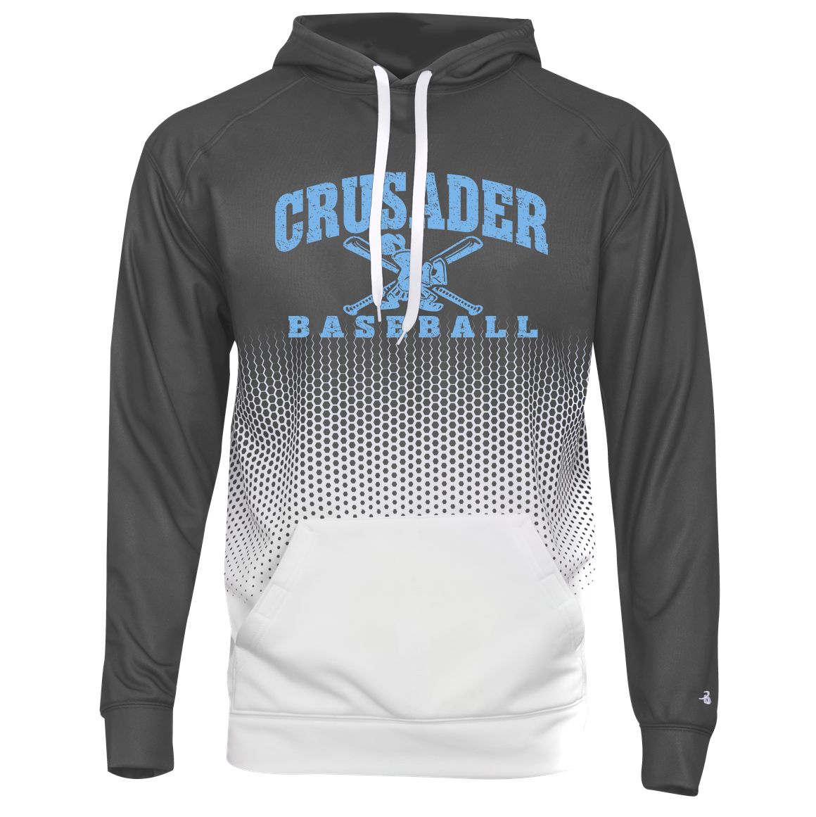 Morris Catholic Crusaders Baseball Hex 2.0 Hoodie