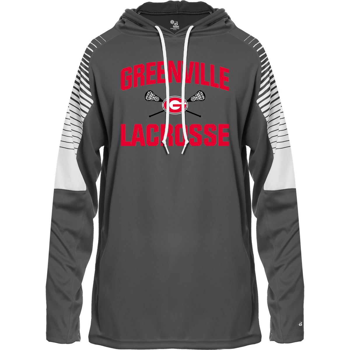 Greenville Lacrosse Long Sleeve Hooded Tee