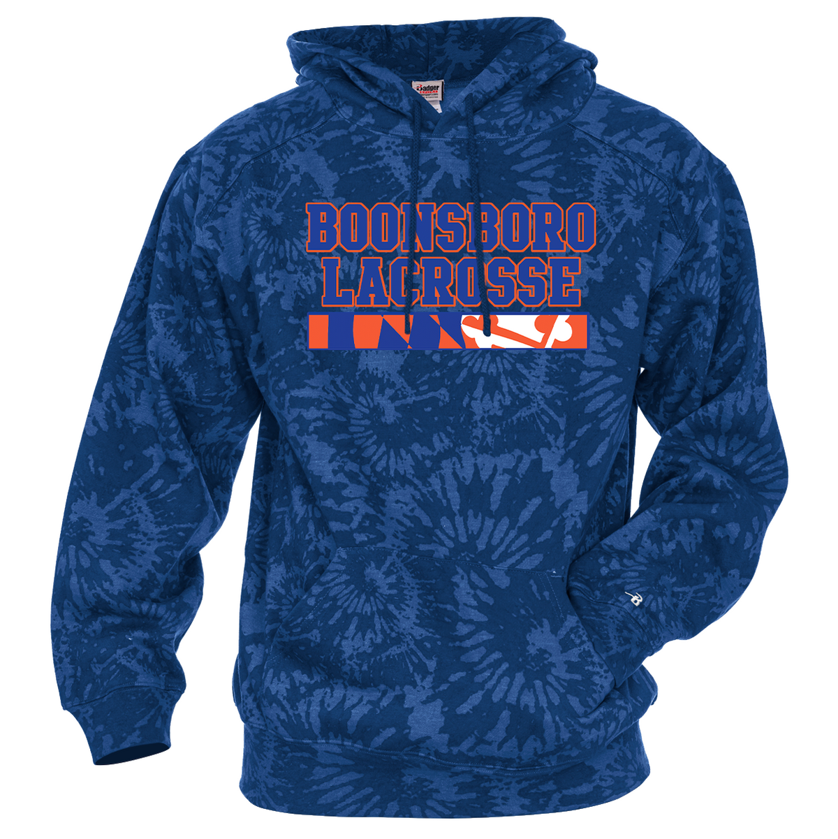 Boonsboro Lacrosse Tie-Dye Hoodie