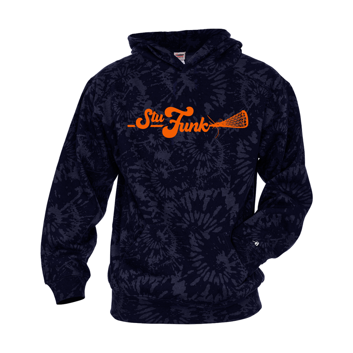 StuFunk Lacrosse Tie-Dye Hoodie