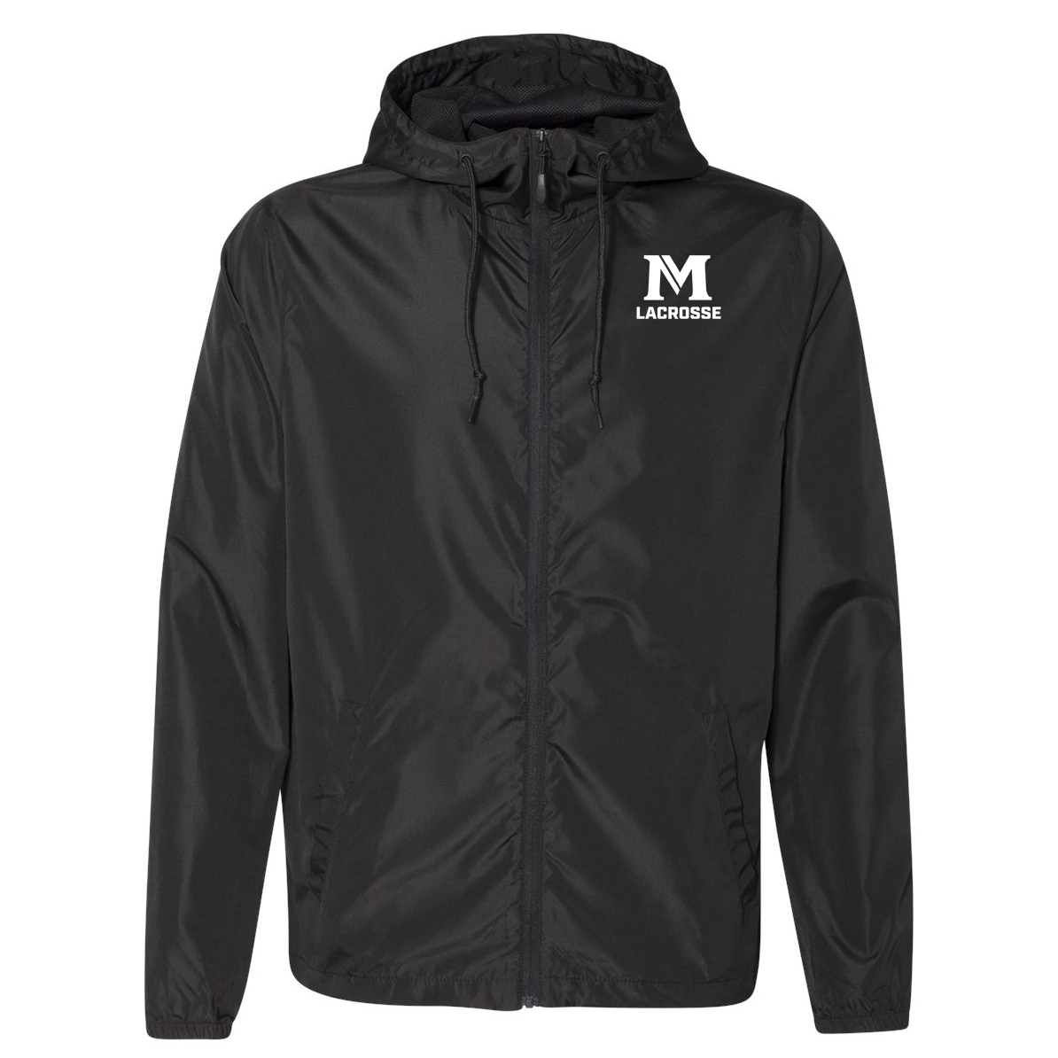 Masters School Spring Sports Lightweight Windbreaker Full-Zip Jacket