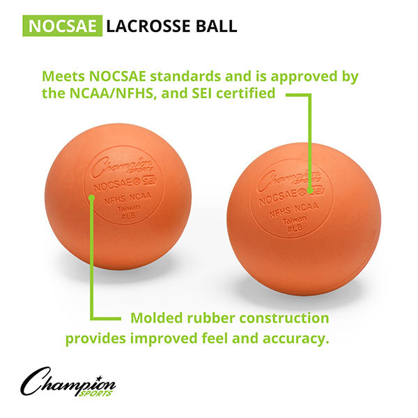 Champion Lacrosse Balls (Case 120) ORANGE