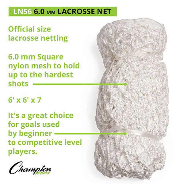 Lacrosse Replacement Net (6MM)
