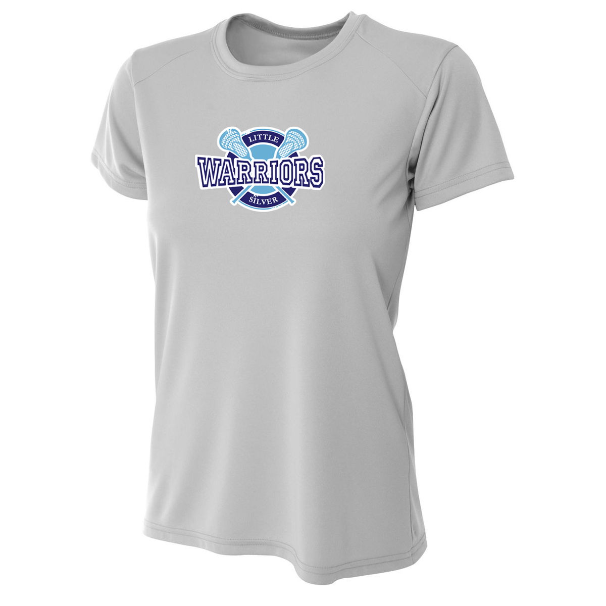 Little Silver Lacrosse A4 Womens Cooling Performance Crew