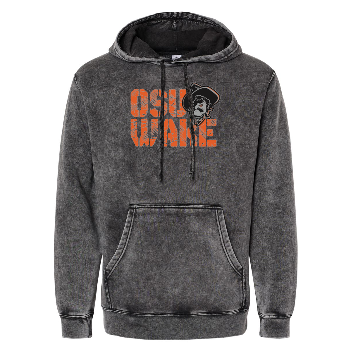 OK State Wakeboarding Pigment-Dyed Hooded Sweatshirt