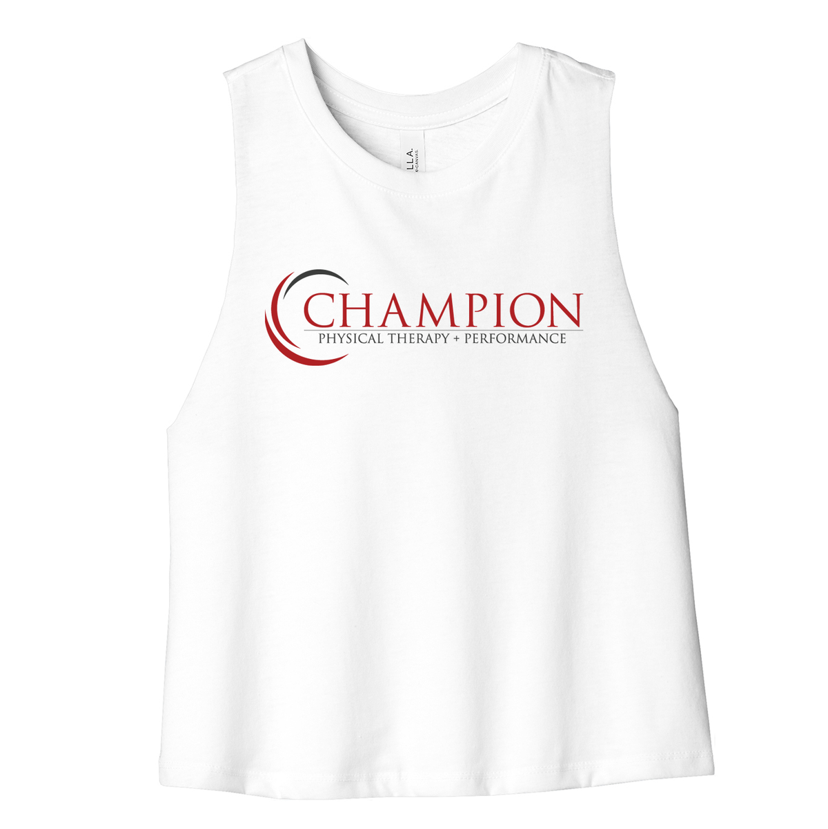 Champion Physical Therapy Women’s Racerback Cropped Tank