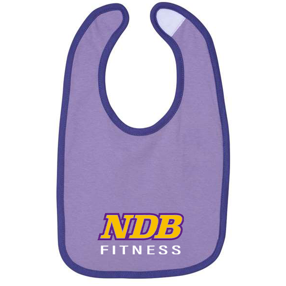 NDB Fitness Infant Contrast Trim Jersey Bib