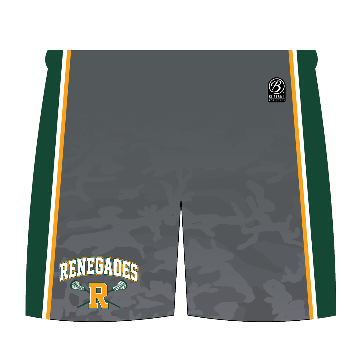 NJ Renegades Lacrosse Premium Boy's Game Shorts