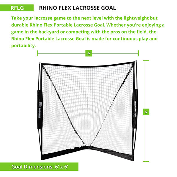 Rhino Flex Lacrosse Goal