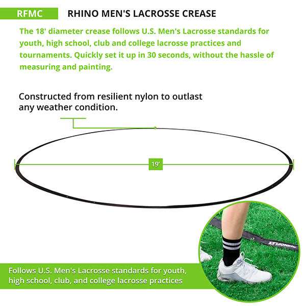 Mens Lacrosse Portable Crease