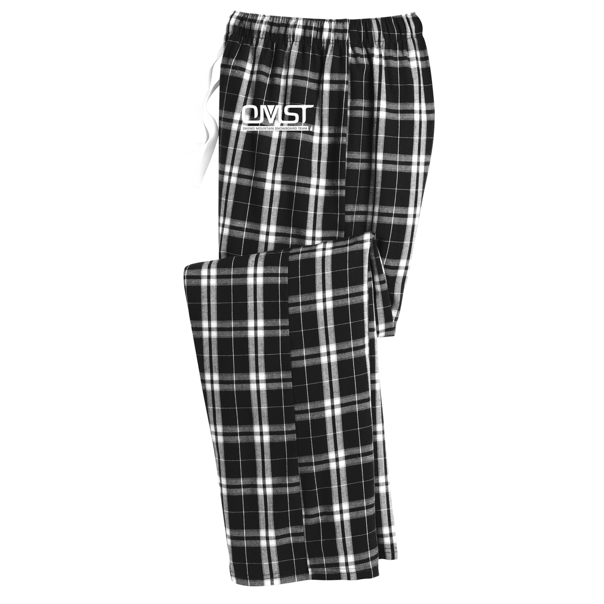 Okemo Snowboarding  Plaid Pajama Pants