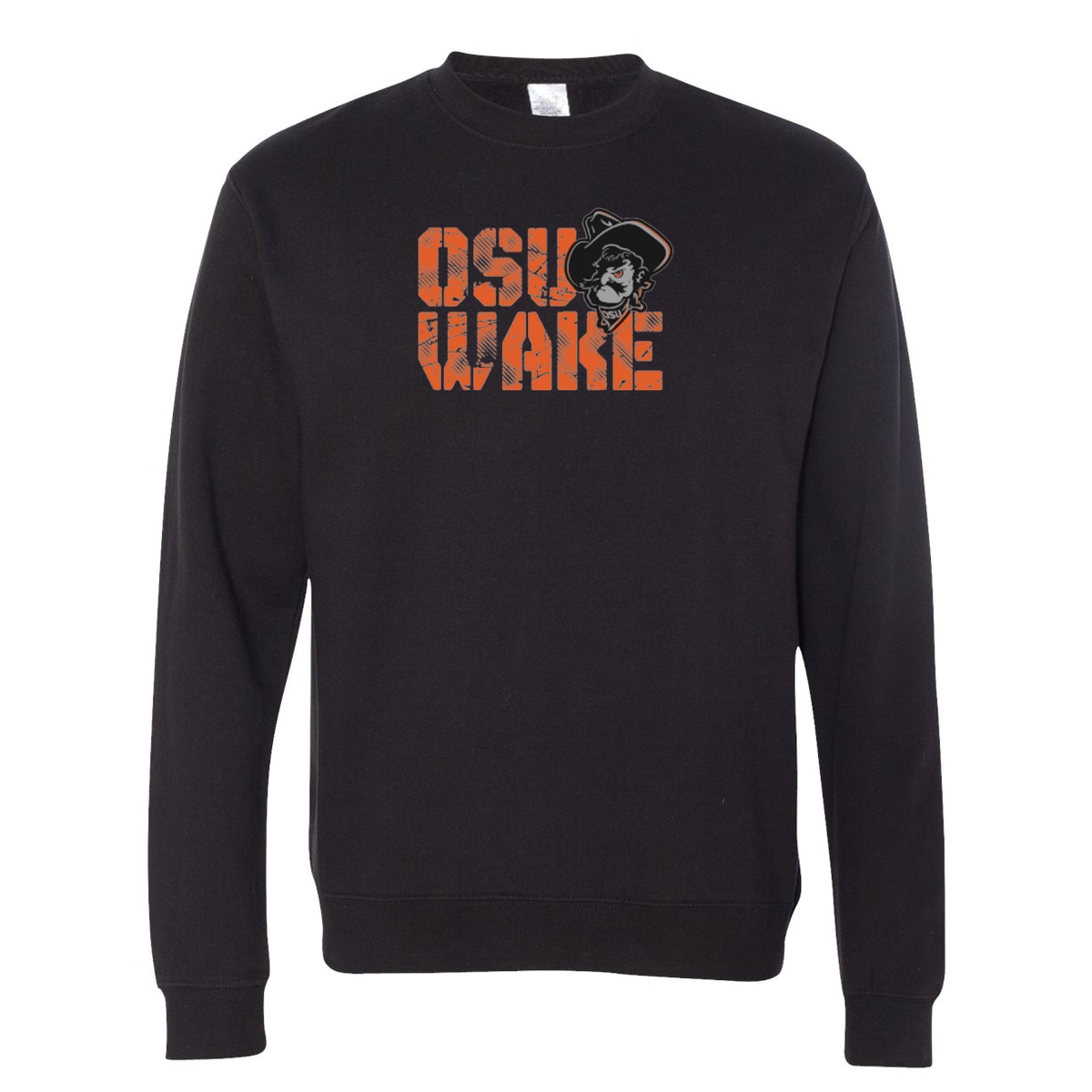 OK State Wakeboarding Midweight Crewneck