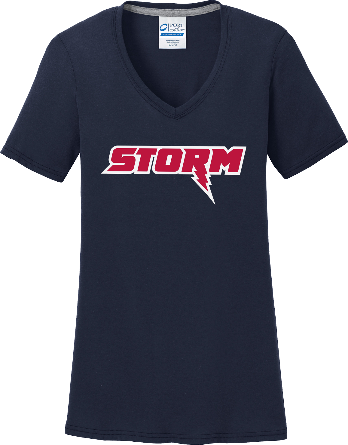 Oak Mountain Youth Lacrosse Women's Navy T-Shirt