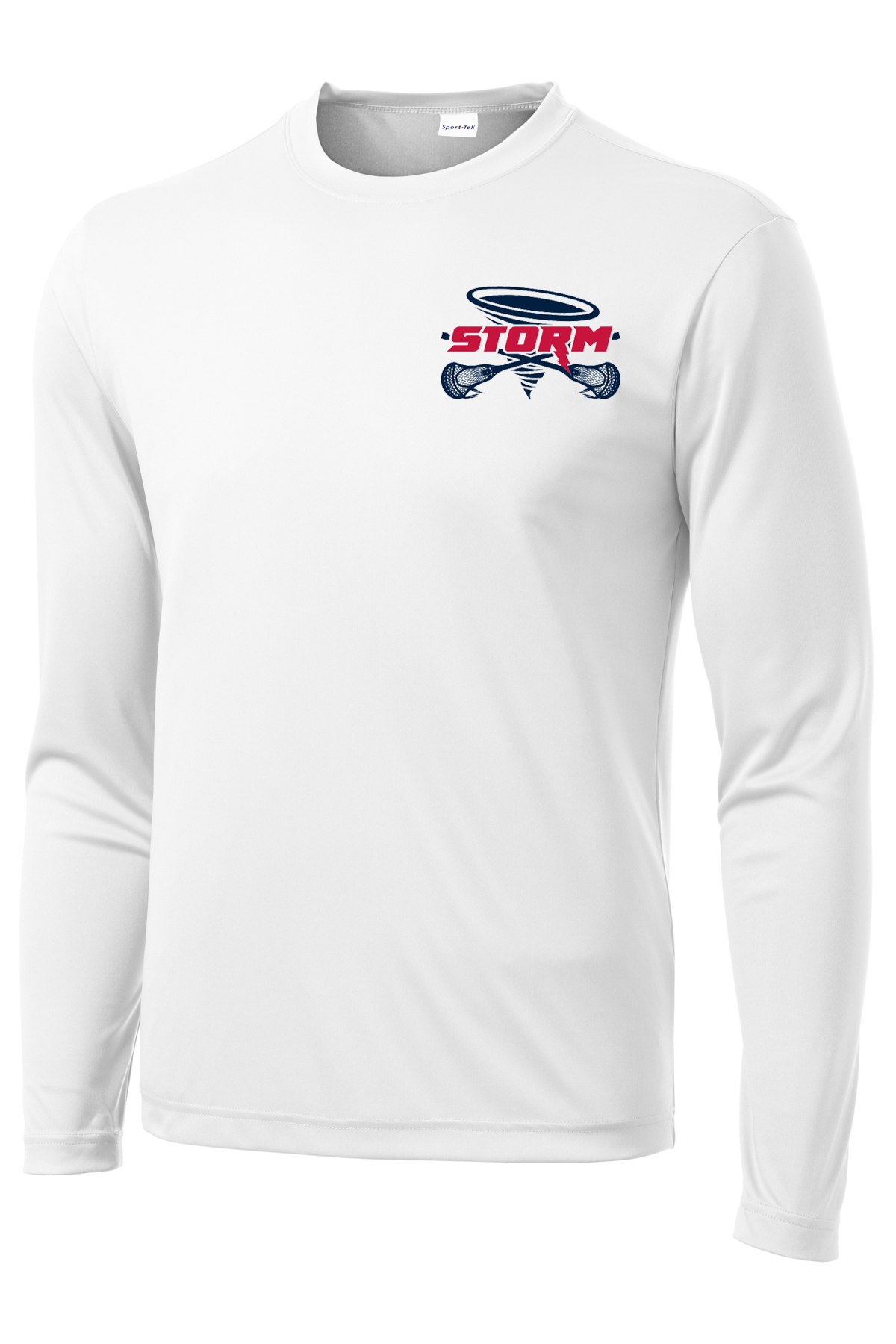 Oak Mountain Youth Lacrosse White Long Sleeve Performance Shirt