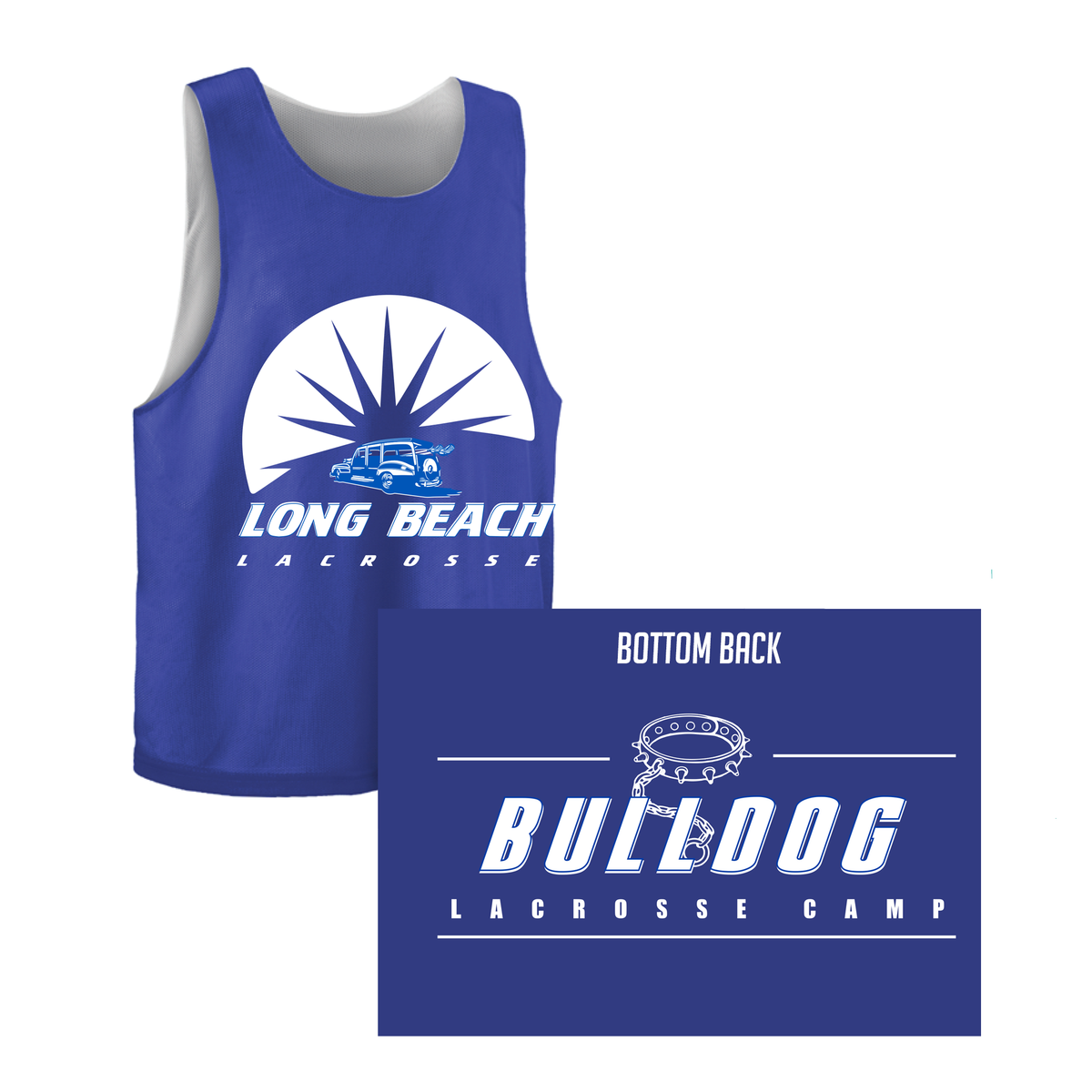 Long Beach Lacrosse Camp Pinnie